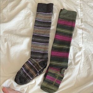 Smartwool striped socks 2 sets